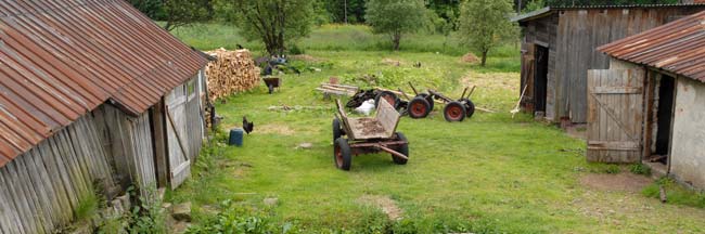 Cour d'une ferme